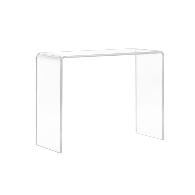 Progressive Furniture A La Carte Clear Acrylic Sofa Table PRG-A620-05