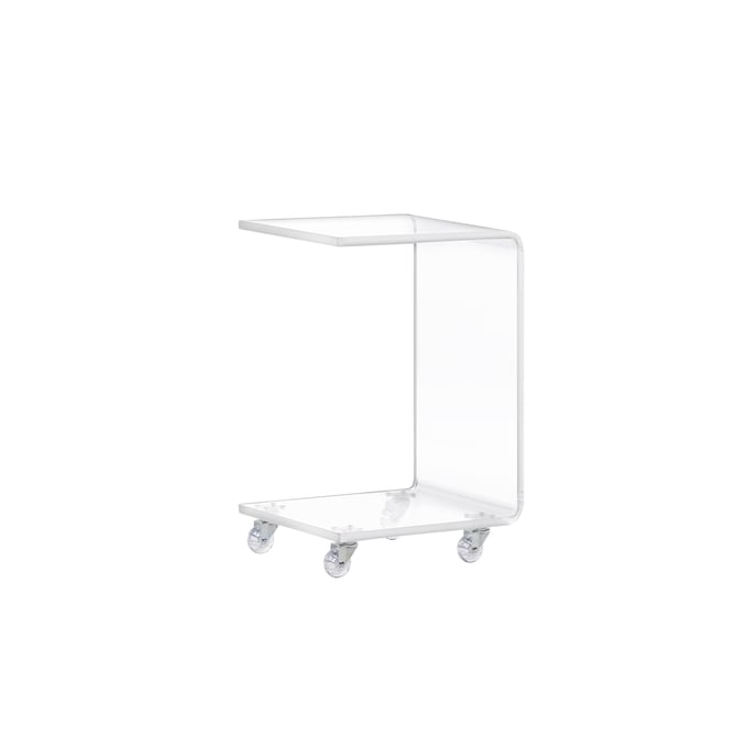 Progressive Furniture A La Carte Clear Acrylic Chairside Table PRG-A620-29