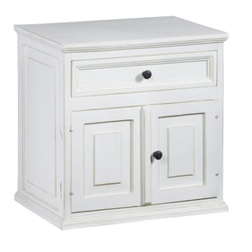 Progressive Furniture Carli White Nightstand