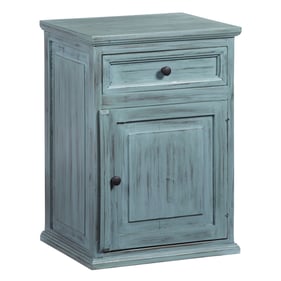 Progressive Furniture Liza Blue Nightstand