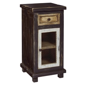 Progressive Furniture Stella Brown Small Chairside Cabinet