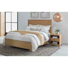 Progressive Furniture Hayden Light Gold King 2pc Bedroom Set