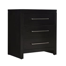 Progressive Furniture Foxfire Black Nightstand