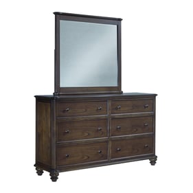 Progressive Furniture Pearson Brown Dresser and Mirror