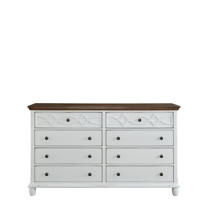 Progressive Furniture Granada White Dresser PRG-B123-23