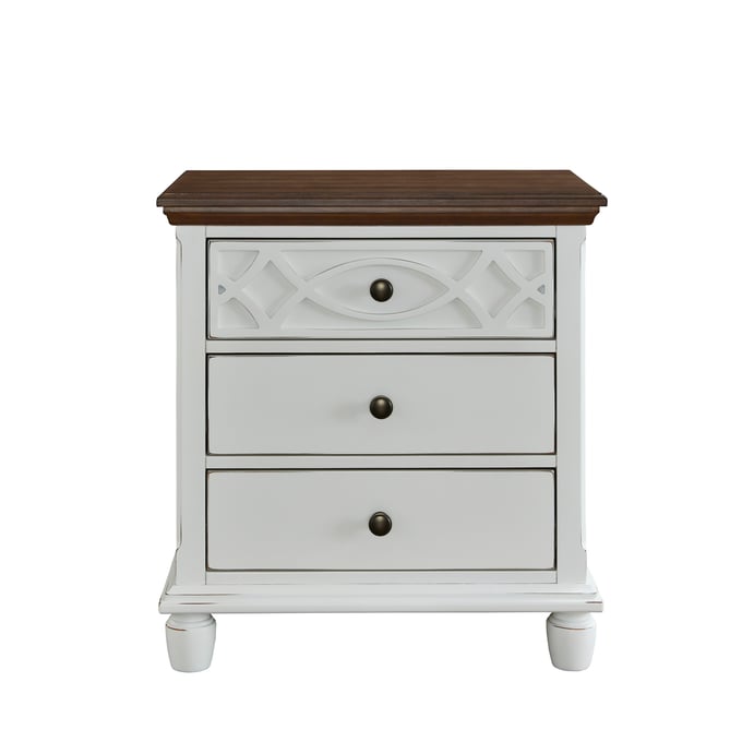 Progressive Furniture Granada White Nightstand PRG-B123-43