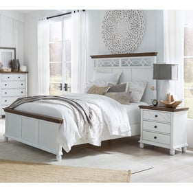 Progressive Furniture Granada White 2pc King Bedroom Set