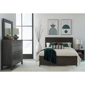 Progressive Furniture Strategy Brown 4pc Queen Bedroom Set