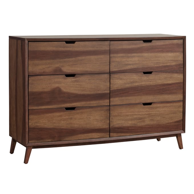 Progressive Furniture Bungalow Brown Double Drawer Dresser PRG-B360-23