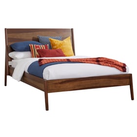 Progressive Furniture Bungalow Brown Queen Panel Bed