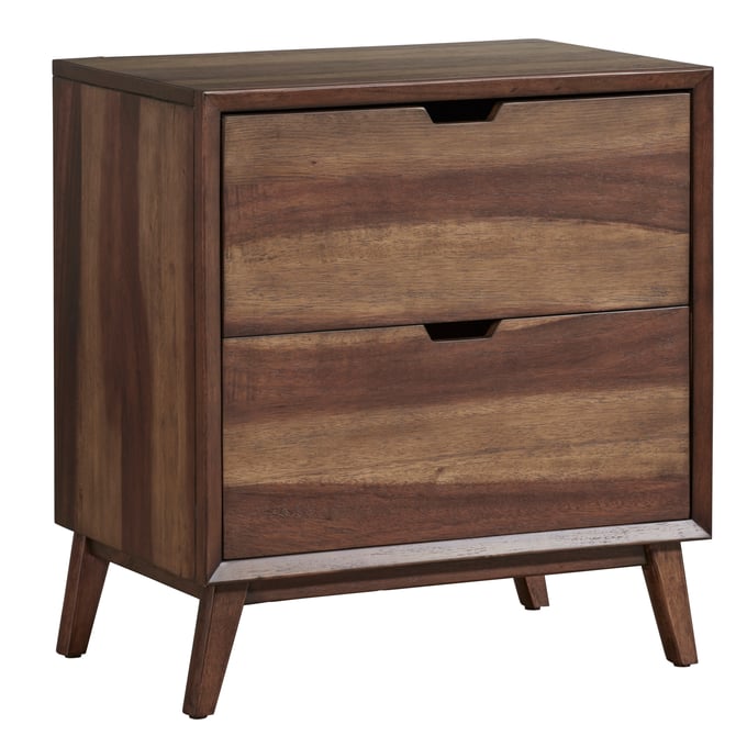 Progressive Furniture Bungalow Brown 2 Drawer Nightstand PRG-B360-43