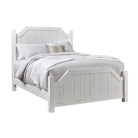 Progressive Furniture Elmhurst White Queen Post Bed