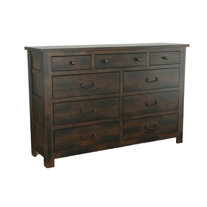 Progressive Furniture Woodbury Brown 9 Drawers Dresser PRG-B636-21