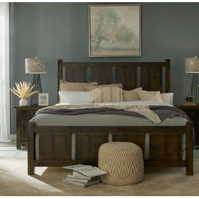 Progressive Furniture Woodbury Brown 2pc Bedroom Set with King Bed