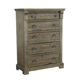 Progressive Furniture Baldwin Brown 5 Drawers Chest