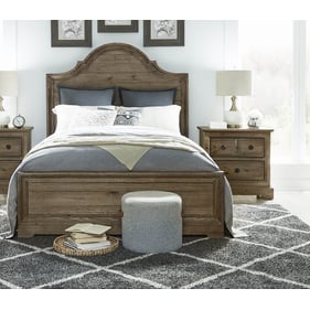 Progressive Furniture Wildfire Tan 4pc Bedroom Set With King Bed