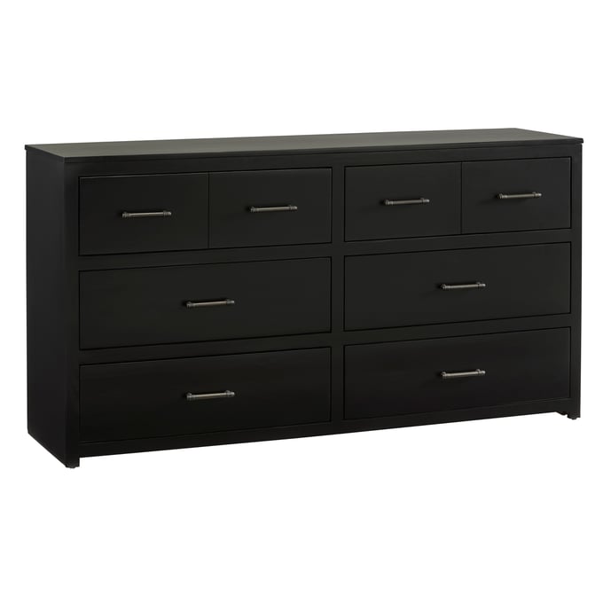 Progressive Furniture Warrior Black Drawer Dresser PRG-B713-21