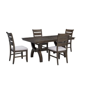 Progressive Furniture Houston Brown 5pc Dining Room Set