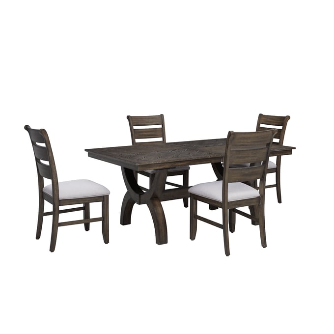 Progressive Furniture Houston Brown 5pc Dining Room Set PRG-D630-DR-S1