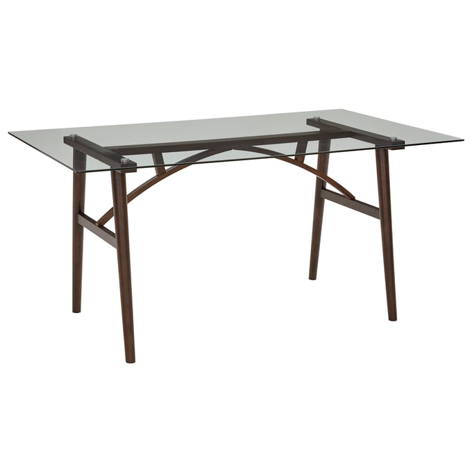 Progressive Furniture Briarwood Brown Rectangular Dining Table PRG-D818-10B-10T