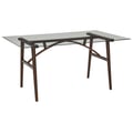 Rectangular Glass Dining Table