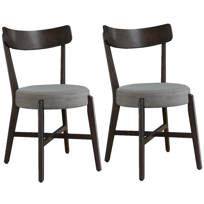 2 Progressive Furniture Hopper Brown Dining Chairs PRG-D820-61C