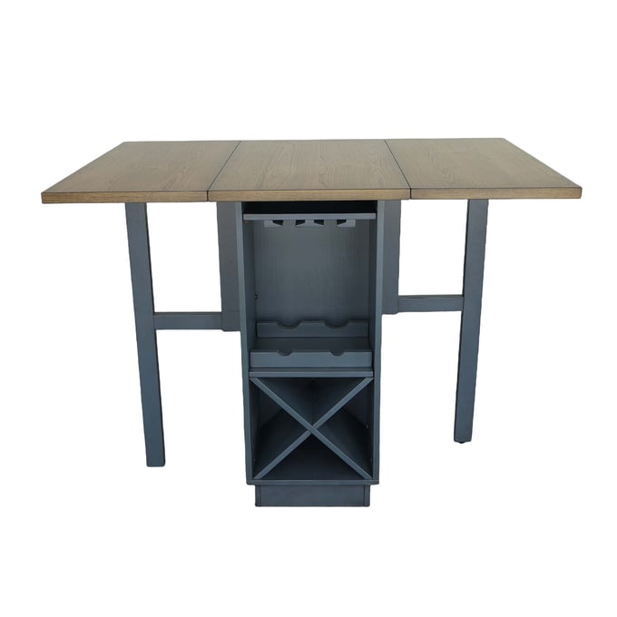 Progressive Furniture Irish Pub Denim Blue Counter Table PRG-D826-12D