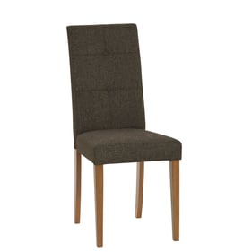 2 Progressive Furniture Arcade Brown Tufted Dining Chairs