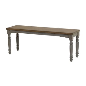 Progressive Furniture Midori Gray Dining Bench