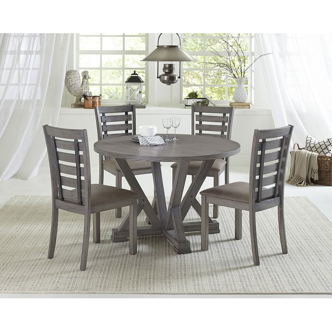 Progressive Furniture Fiji Gray 5pc Dining Room Set PRG-D841-13-DR-S1