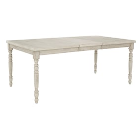 Progressive Furniture Savannah Court White Rectangular Dining Table