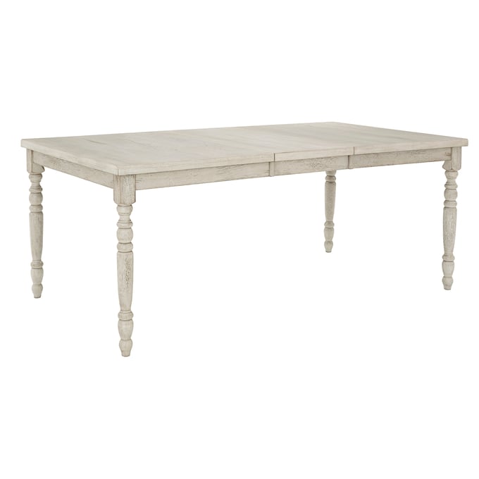 Progressive Furniture Savannah Court White Rectangular Dining Table PRG-D845-10C