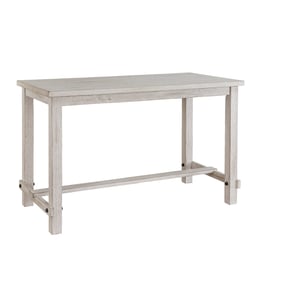 Progressive Furniture Harmony Cove White Gray Counter Table