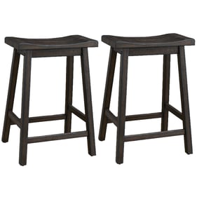 2 Progressive Furniture Harmony Cove Brown Ivory Counter Stools