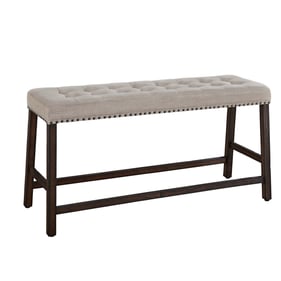 Progressive Furniture Harmony Cove Brown Ivory Counter Bench