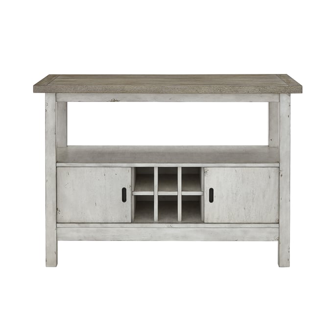 Progressive Furniture MT Pleasant White Gray Server PRG-D891-56