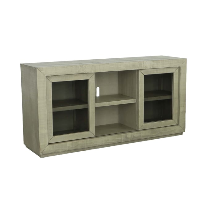 Progressive Furniture Palisades Gray Beige 64 Inch TV Console PRG-E718-64