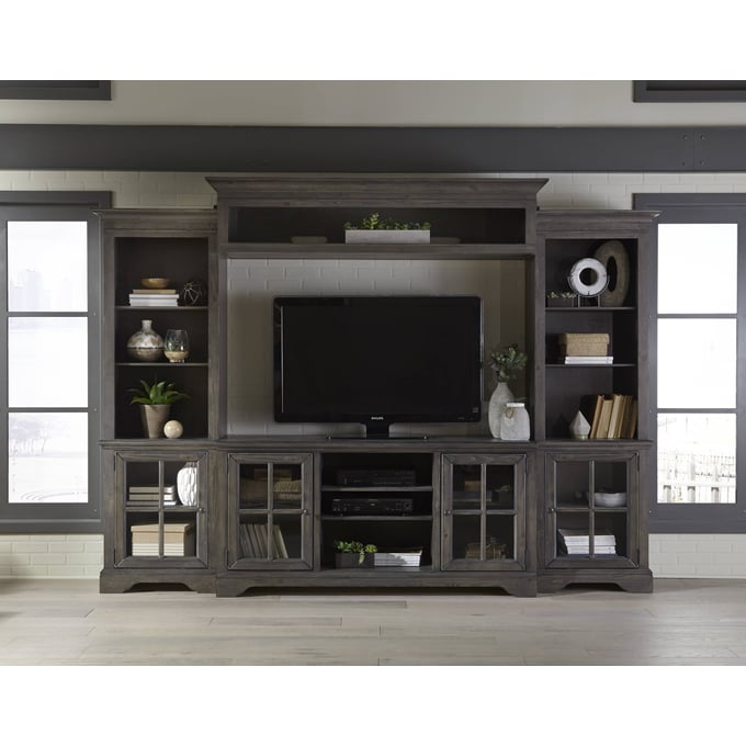 Progressive Furniture Dilworth Gray Wall Unit PRG-E727-20-22-66-90