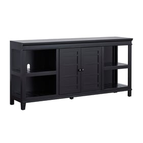 Progressive Furniture Reagan Black 66 Inch Media Console