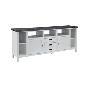 Progressive Furniture Laredo White 80 Inch Media Console