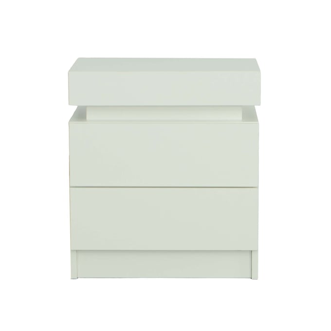 Progressive Furniture Dreamy White Nightstand PRG-I201-41