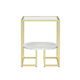 Progressive Furniture Nola Gold End Table