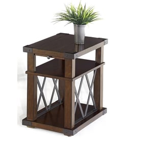 Progressive Furniture Landmark Brown Chairside Table