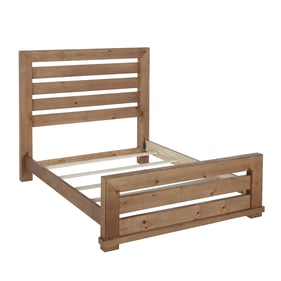 Progressive Furniture Willow Tan Queen Slat Bed