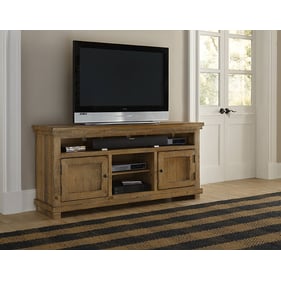 Progressive Furniture Willow Tan 64 Inch Console