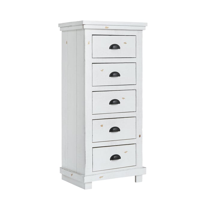 Progressive Furniture Willow White Lingerie Chest PRG-P610-13