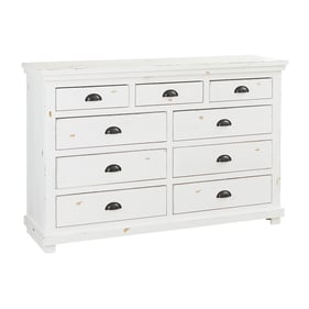 Progressive Furniture Willow White Drawer Dresser