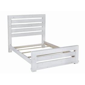 Progressive Furniture Willow White Queen Slat Bed