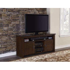 Progressive Furniture Trestlewood Brown 64 Inch Console