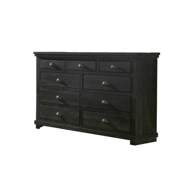 Progressive Furniture Willow Black Drawer Dresser PRG-P612-21